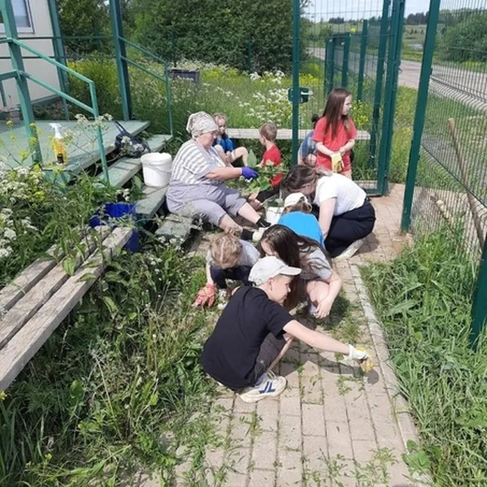 #Добро в кадре:волонтеры Кизьвинской библиотеки им. Ф.Ф. Павленкова