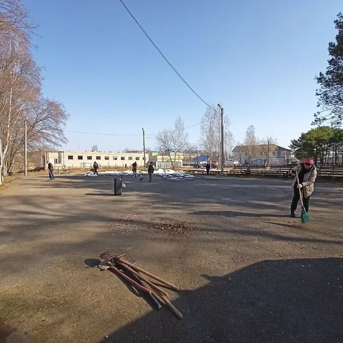 Чисто там, где не мусорят и там, где убирают