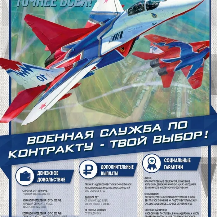 Настоящие мужчины выбирают службу по контракту